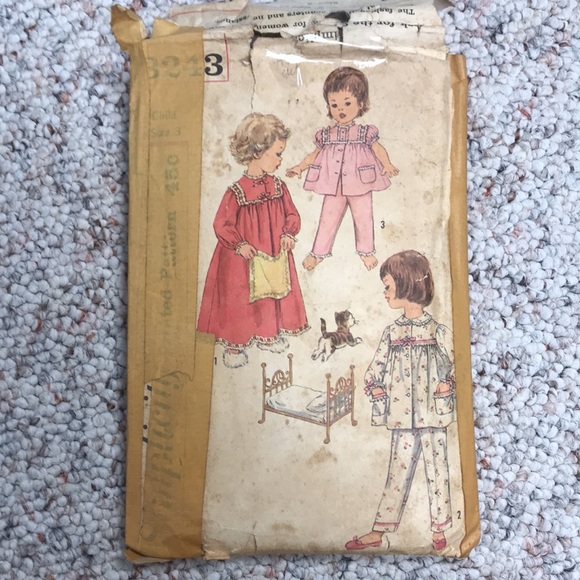 Vintage kids sewing patterns - size 3 - Picture 6 of 11